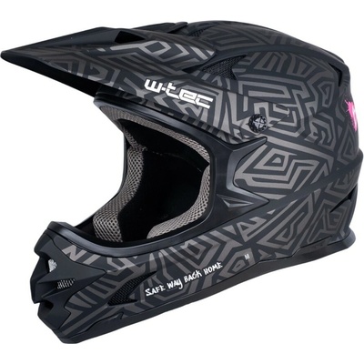W-TEC Richpike Pink Tag On Black