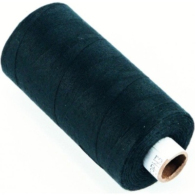 Niť Belfil - 100% polyester - čierna - 1000m