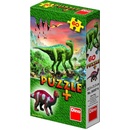 Puzzle Dino Mini s figurkou dinosaura: Parasaurolophus 60 dílků