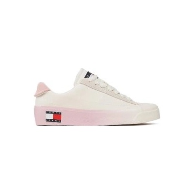 Tommy Jeans tenisky Vulc Flatform Canvas EN0EN02096 biela