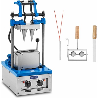 Royal Catering Výrobník zmrzlinových kornútok 2100 W RC WMS 16