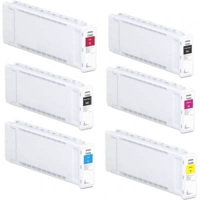 Epsonblaek Пълен комплект мастилници за Epson T3700, T5700, и T7700