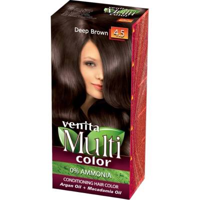 Venita MultiColor starostlivosť farba na vlasy 4,5 Tmavo hnedá