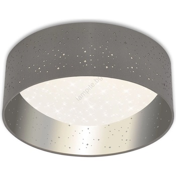 Image 1 of Briloner 3482014 - LED таванно осветление STARRY LED/12W/230V сиво/сребристо (BL1653)