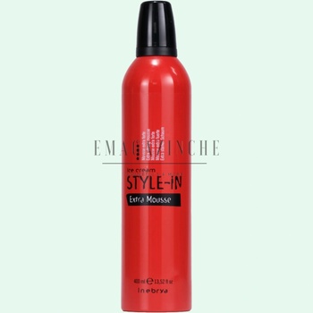 Inebrya Силно фиксираща пяна 400 мл. Ice Cream Style-In Extra Strong Mousse (0221021)