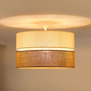 Brilagi - Плафон ROYAL YUTE 1xE27/15W/230V пр. 40 см бежово/кремаво (BG1266)