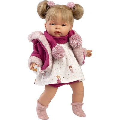 Llorens 38364 JOELLE Realistická se zvuky 38 cm