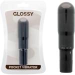 Glossy - pocket вибратор черен
