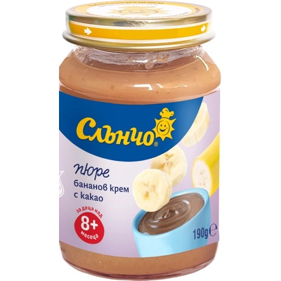 Слънчо бананов крем с какао - 190 г
