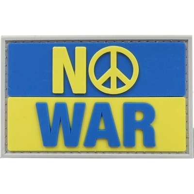 WARAGOD No war PVC nášivka