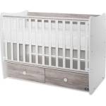 Lorelli Трансформиращо се легло Lorelli - Matrix, 60 х 120 cm, бяло и арт (10150600043P) - baby