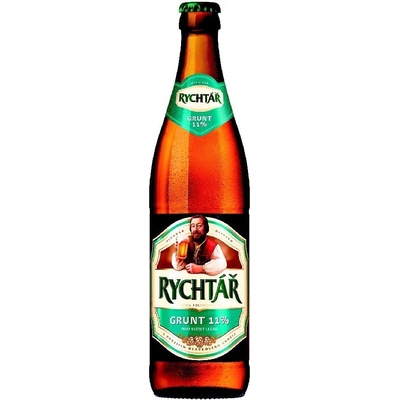 Rychtář Grunt sv.ležák 4,6% 0,5 l (sklo)