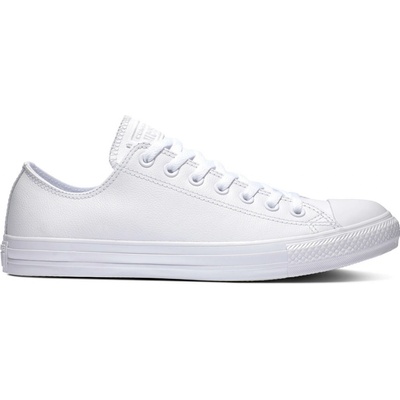 Converse nízke tenisky All Star Monochrome Cuir Ox biela