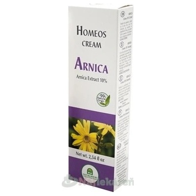 Homeos cream Arnika krém 10% extrakt z Arniky horskej 75 ml