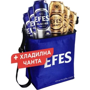 Efes ЕФЕС 6бр. + ХЛАДИЛНА ЧАНТА
