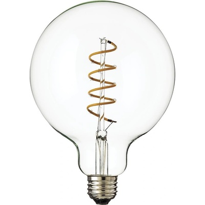 Hudson Valley HVLG BLB-6W-G40-SPIRAL-CE-4-PACK LED žárovka G125 6W E27 230V čirá stmívatelná SPIRAL FILAMENT stmívatelná 4ks