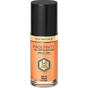 Max Factor Facefinity All Day Flawless SPF20 tekutý make-up s uv ochranou C90 Amber 30 ml