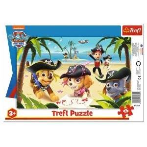Trefl Frame Puzzle 15 Friends of Dog Patr. CLUBS
