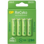 GP Batteries Акумулаторни батерии GP R6 270AAHCE-EB4, AA, 1.2V, 2700mAh, NiMH, 4 бр (270AAHCE-EB4)