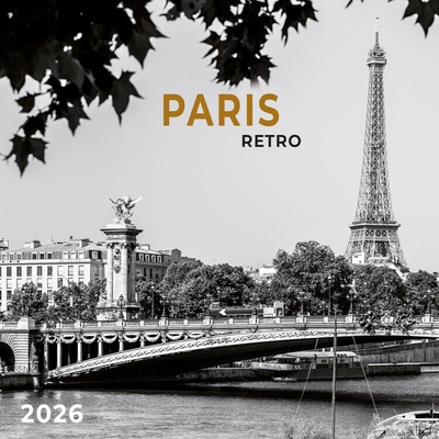 Paris Retro, 30 x 30 cm 2026