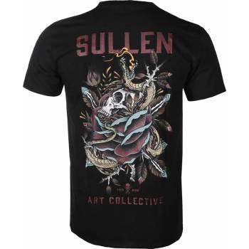 Image 1 of SULLEN мъжка тениска sullen - floral serpent - ЧЕРЕН - scm3983_bk