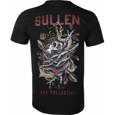 SULLEN мъжка тениска sullen - floral serpent - ЧЕРЕН - scm3983_bk