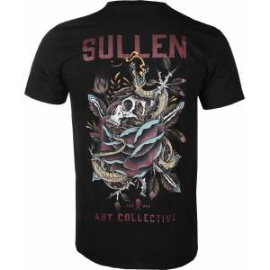 SULLEN мъжка тениска sullen - floral serpent - ЧЕРЕН - scm3983_bk