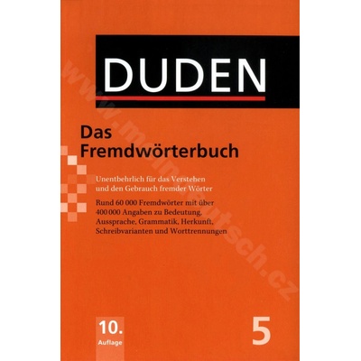 Duden Das Fremdwörterbuch bez CDROM Bd. 05, 10. vyd.