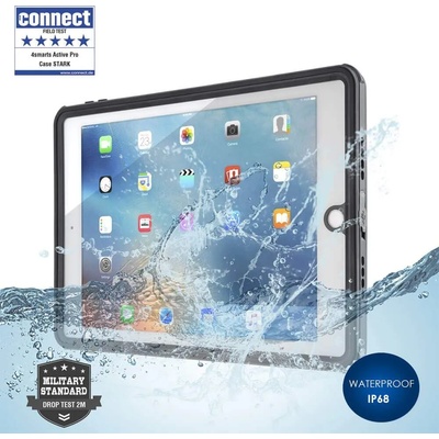 4smarts Rugged Case Active Pro STARK - ударо и водоустойчив калъф за iPad Pro 9.7, iPad Air 2 (черен)