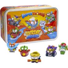 Superthings Sada figúrok Extreme Riders v plechovke
