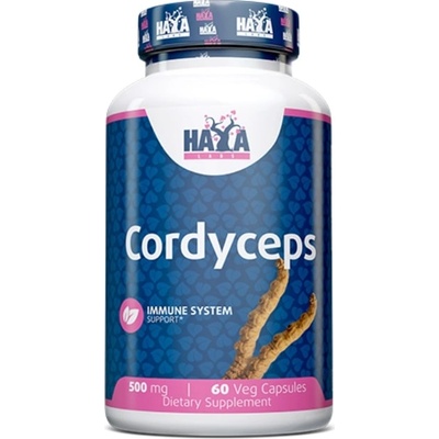 Haya Labs Cordyceps, 500 mg, 60 капсули, Haya Labs