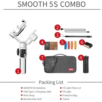 Image 1 of ZHIYUN Smooth 5S Combo (C030118G2)