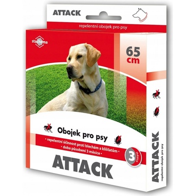Stachema attack Obojok pre psov antiparazitný 65 cm