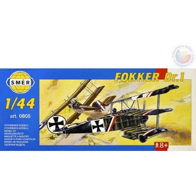 Směr Fokker Dr.1 slepovací stavebnice letadlo 1:48