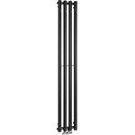 SAPHO - Лира за баня Pilon, 27x180 cm, черен мат IZ122T (IZ122T)