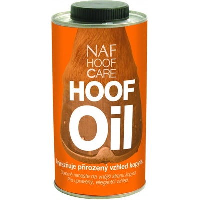 NAF Hoof oil Olej na kopyta lahvička 500 ml – Zbozi.Blesk.cz