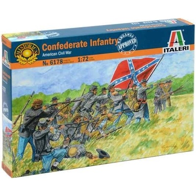 Italeri CONFEDERATE INFANTRY AMERICAN CIVIL WAR 1:72