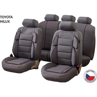 Autopotah CAPPA Perfetto YL Toyota Hilux, šedé – Hledejceny.cz