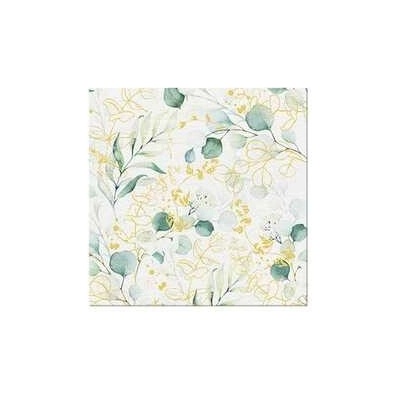 PAW AIRLAID Ubrousky Golden eucalyptus 50 ks 40x40cm