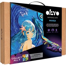 Okto Manga motív Výtvarný set živlov "Voda" 30 x 40 cm