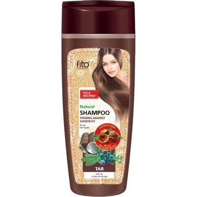 Fitokosmetik Dechtový šampón s brusnicovým olejom proti lupinám 270 ml