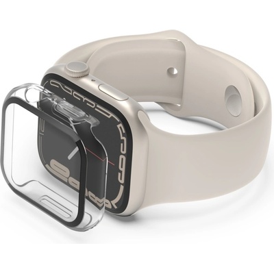 Belkin Screenforce TemperedCurve 2v1 pouzdro s tvrzeným sklem pro Apple Watch 45mm - čiré OVG004zzCL – Zboží Živě
