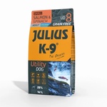 Julius-K9 Hypoallergenic Utility Dog Adult Small Salmon & Spinach 10 kg