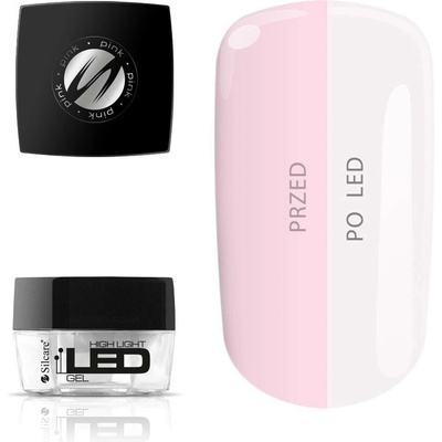 Seol Cosmetics Silcare High Light Led french pink stavební gel 30 g