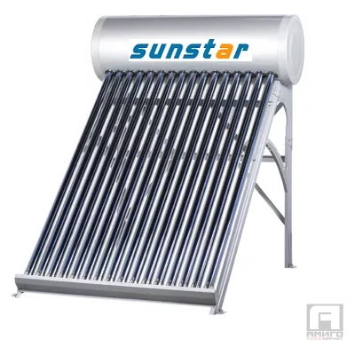 Sunstar Термосифонна система под налягане Sunstar SC-HE 265 литра (SC-HE-265)