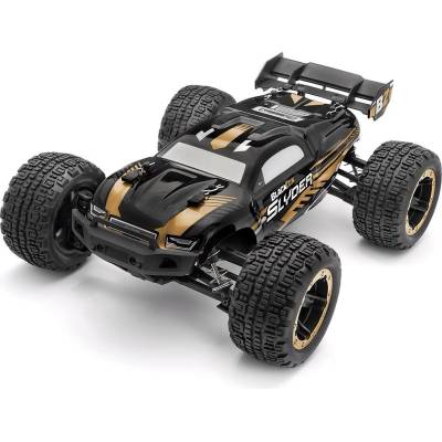 Тръги количка златна с дистанционно управление HPI BlackZon Slyder ST Stadium Truck 1/16 RTR Gold HPI540103 (HPI540103)
