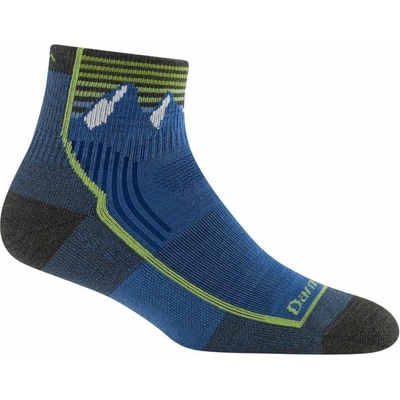 Darn Tough QUEST QUARTER LIGHTWEIGHT WITH CUSHION dětské ponožky, mountain blue