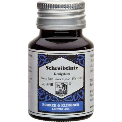 Rohrer & Klingner Royal Blue lahvičkový inkoust modrý 50 ml RK40440050