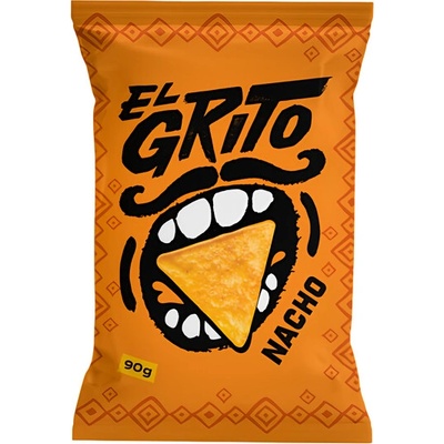 El Grito Tortilla chipsy Nacho s příchutí sýru 90 g