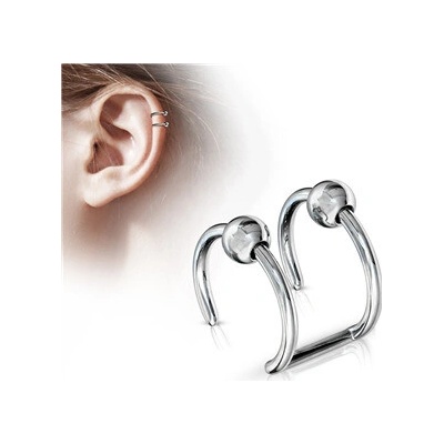 Šperky4U falešný piercing do ucha FP01157